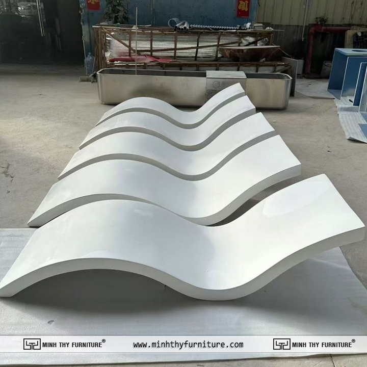 Giường tắm nắng composite cho khách sạn và resort Giường tắm nắng composite cho khách sạn và resort