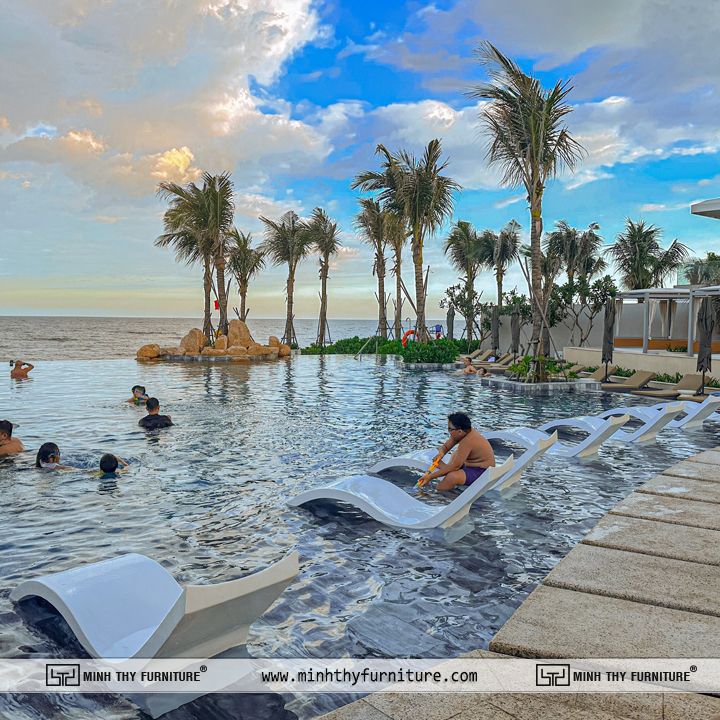 ghế hồ bơi composite sử dụng cho khách sạn và khu nghỉ dưỡng ghế hồ bơi composite sử dụng cho khách sạn và khu nghỉ dưỡng